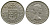 Великобритания 1 шиллинг 1956 Елизавета II (1952-2022), Шотландский герб KM 905, Spink 4148 медно-никель 4384-616