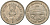 Индия 1 рупия 1991 Парламентская конференция KM 90 медно-никель UNC 95-432