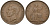 Великобритания 1 пенни 1948 Георг VI (1936-1952) KM 845, Spink 4114 бронза 4574-145