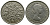 Великобритания 2 шиллинга (флорин) 1955 Елизавета II (1952-2022) KM 906, Spink 4146 медно-никель 4607-846