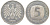 ФРГ 5 марок 1989 J KM 140.1 медно-никель 4137-1031