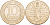 Франция 10 франков 1987 1000 лет первому королю Франции Гуго Капету KM 961 d, Le Franc 371.2 никелированная бронза 215-631