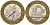 Франция 10 франков 1991 тип гений Бастилии KM 964.1, Le Frank 375.6 биметалл 4601-423