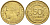 ФРАНЦИЯ 50 САНТИМОВ 1932 ТИП MORLON, OPEN 9, С ЯГОДОЙ KM 894.1, LE FRANC 192.7 алюминиевая бронза 44-667