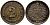ГЕРМАНИЯ 2 ПФЕННИГА 1875 E, СТАРОГЕРБОВКА KM 2, J.2 медь 72-1222