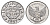 Индонезия 25 сенов 1957 KM 11 алюминий UNC 4119-634