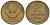 СССР 2 копейки 1968 Y 127a, Schon 76a латунь 4580-1249