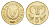 Кипр 5 центов 2001 KM 55.3 никель латунь UNC 4652-855