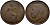 Великобритания 1 пенни 1914 Георг V (1910-1936) KM 810, Spink 4051 бронза 540-444