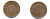 Великобритания 1 пенни 2006 Елизавета II (1952-2022) KM 986, Spink 4710 (B5) сталь плакированная медью 177-564