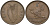 Ирландия 1 пенни 1941 курица с цыплятами KM 11 бронза 4137-712