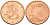 ФИНЛЯНДИЯ 1 ЕВРОЦЕНТ 2006 M KM 98 сталь плакированная медью UNC 214-268
