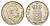 Дания 2 кроны 1937 25 лет правлению KM 830 серебро UNC 413-3041