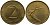 Словения 2 толара 1995  KM 5 латунь  UNC   4548-651