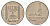 Израиль 1/2 лиры 1976 JE 5736 KM 36 медно-никель 4622-212