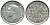 Австралия 3 пенса 1950 m, Георг VI (1937-1952), без букв KM 44 серебро 71-249