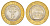 Таджикистан 5 сомони 2004 10 лет Конституции KM 11 биметалл UNC 4631-1214