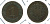 ГЕРМАНИЯ 1 ПФЕННИГ 1876 A, СТАРОГЕРБОВКА KM 1, J. 1 медь 701-112