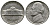 США 5 ЦЕНТОВ 1988 D, ДЖЕФФЕРСОН KM А192 медно-никель 25-2217