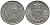 ДАНИЯ 10 ЭРЕ 1958 C; S, ФРЕДЕРИК IX (1947-1972) KM 841.2 медно-никель 116-218