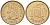 ФИНЛЯНДИЯ 10 ПЕННИ 1971 S KM 46 алюминиевая бронза 192-1035