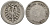 Германия 5 пфеннигов 1876 D, старогербовка KM 3, J. 3 медно-никель 51-3555