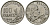 Франция 100 франков 1958 метка: крыло KM 919 медно-никель 4556-227
