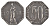 Хейльбронн 50 пфеннигов 1918 Funck 204.2, Men05 11235.2, Men18 14079.2 железо 4637-1233