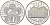 Сан-Марино 10 евро 2008 500 лет Андреа Палладио KM 514 серебро PROOF 1077-7-32