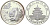 Китай 5 юаней 1997 панда, EXPO Гонконг серебро PROOFLIKE 1087-4-73