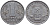 ГДР 1 МАРКА 1956 А, ПЕРВЫЙ ГОД KM 13 алюминий 4398-811