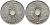 Дания 25 эре 1976 S; B, Маргрете II (1972- ) KM 861.1 медно-никель  4397-216