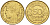 ФРАНЦИЯ 50 САНТИМОВ 1932 ТИП MORLON, OPEN 9, С ЯГОДОЙ KM 894.1, LE FRANC 192.7 алюминиевая бронза 44-714