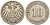 ГЕРМАНИЯ 10 ПФЕННИГОВ 1890 А KM 12, J. 13 медно-никель 4401-915