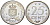 Нидерландские Антилы 25 центов 1984 Беатрикс (1980-2013) KM 11 никель 4169-416