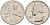 США 25 центов (квотер) 1976 200 лет независимости (1776-1976), Вашингтон, барабанщик KM 204 медь плакированная медно-никелем 4114-814