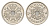 Дания 1 крона 1998 LG, Маргрете II (1972-2024) KM 873 медно-никель UNC 4701-941