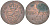 Гессен-Дармштадт 1 пфенниг 1819 GH - SM KM 280 медь 73-637