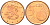 Финляндия 5 евроцентов 2000 из ролла KM 100 сталь плакированная медью UNC M50-21