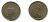 Великобритания 1 пенни 1971 Елизавета II (1952-2022) KM 915, Spink 4237 (B1) бронза 61-1137
