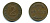 ГЕРМАНИЯ 2 РЕНТПФЕННИГА 1923 J J 307, KM 31 бронза 46-1218
