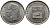 Венесуэла 25 сентимо 1965 Симон Боливар KM 40 UNC никель 4549-351