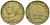 Франция 10 сантимов 1969 тип MARIANNE KM 929 медь алюминий никель 4584-514