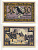 МЕРЗЕБУРГ 50 ПФЕННИГОВ 1921 НОТГЕЛЬД, 1 МАЯ 1921, ЗЕМЛЯ САКСОНИЯ-АНХАЛЬТ, БУКВА U Grabowski 884.2b бумага 7217-52-5