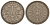 Германия 1 марка 1882 J Weege 17, J. 9, KM 7 серебро 413-1522