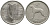 ИРЛАНДИЯ 6 ПЕНСОВ 1942 ИРЛАНДСКИЙ ВОЛКОДАВ KM 13а медно-никель 4525-1136