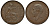 Великобритания 1 пенни 1934 Георг V (1910-1936) КМ 838, Spink 4055 бронза 650-223