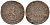 Нидерланды 1/2 цента 1885 Виллем III (1849-1890) KM 109 бронза 4576-264