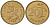 Финляндия 20 пенни 1989 M KM 47 алюминиевая бронза UNC 4577-757