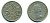 Великобритания 2 шиллинга (флорин) 1957 Елизавета II (1952-2022) KM 906, Spink 4146 медно-никель 89-1632